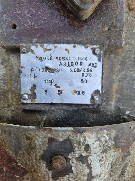 Motoare electrice 7,5kw , 1,1kw si 0,75kw