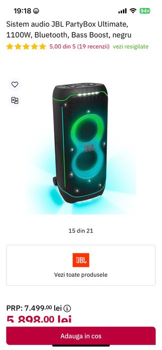 Vand boxa Jbl in stare foarte buna