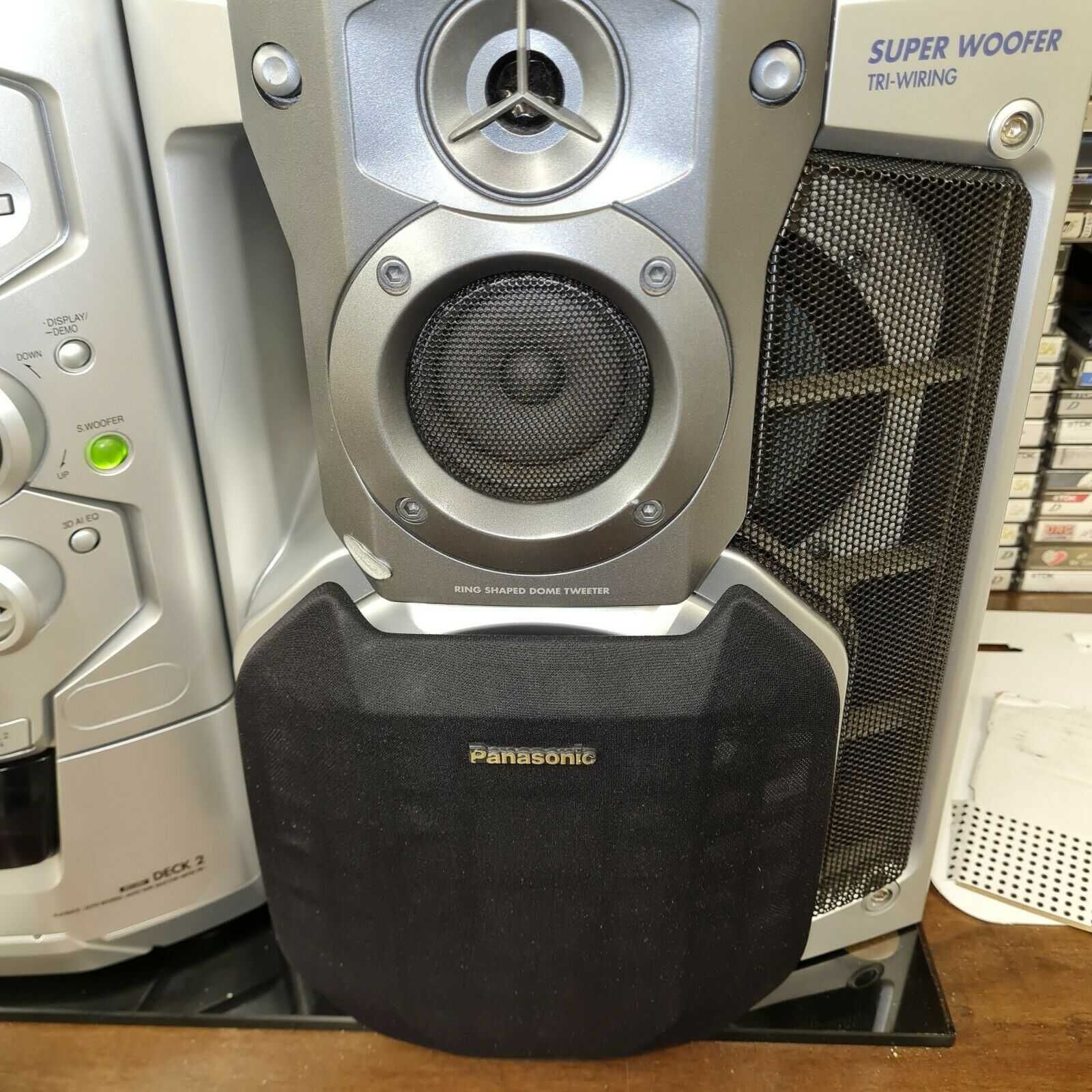 Panasonic ak 48, sistem cu 6 amplificatoare si super woofer