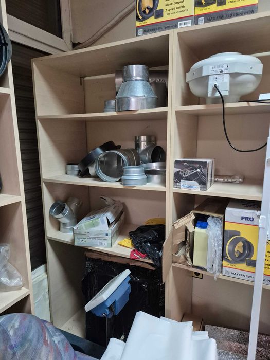 рафтове фолирани и кантирани 50х110х203