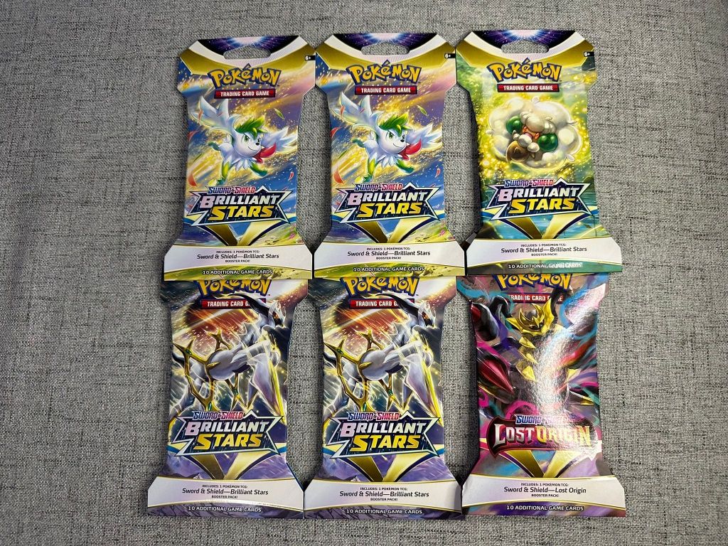 Pokemon Brilliant Stars Blister pack- vând tot setul sau la bucata