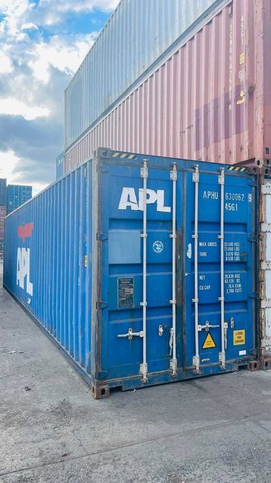 Containere maritime SH 40 HC portocaliu 2017 9/10 Balotesti