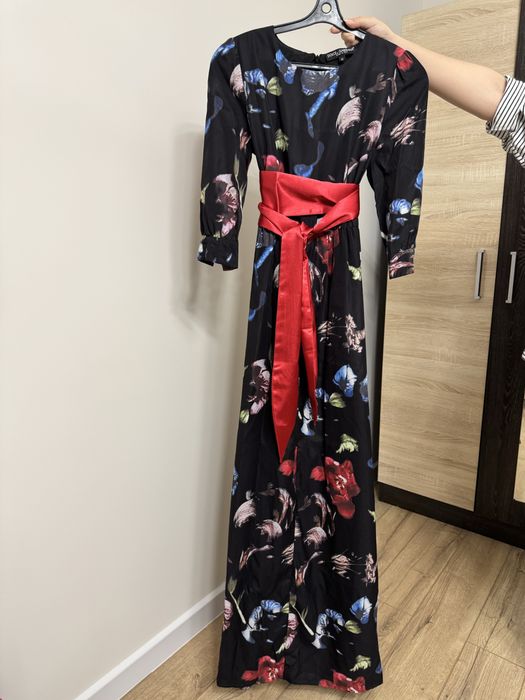 Вечернее платье, длинное в пол, dolce&gabbana