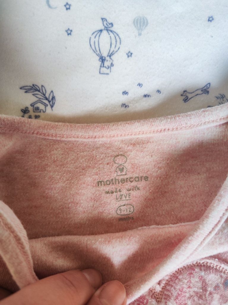 Set 4 bodyuri groase Mothercare bebelusi 9-12 luni