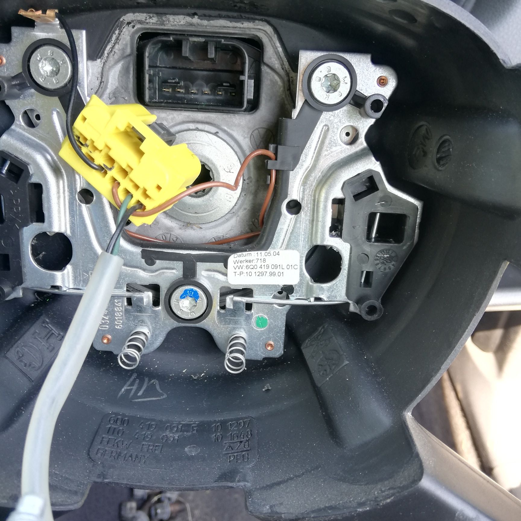 Volan /airbag vw Polo 1,4 tdi Fab 2004