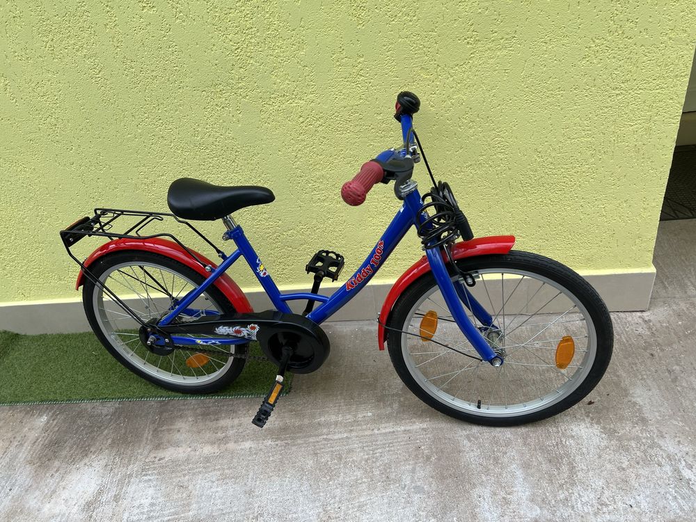 Bicicleta copii albastra