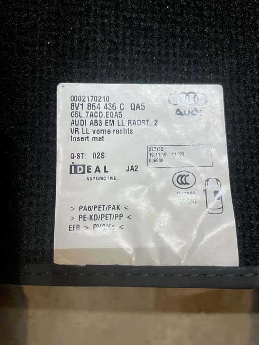 Presuri auto audi A3