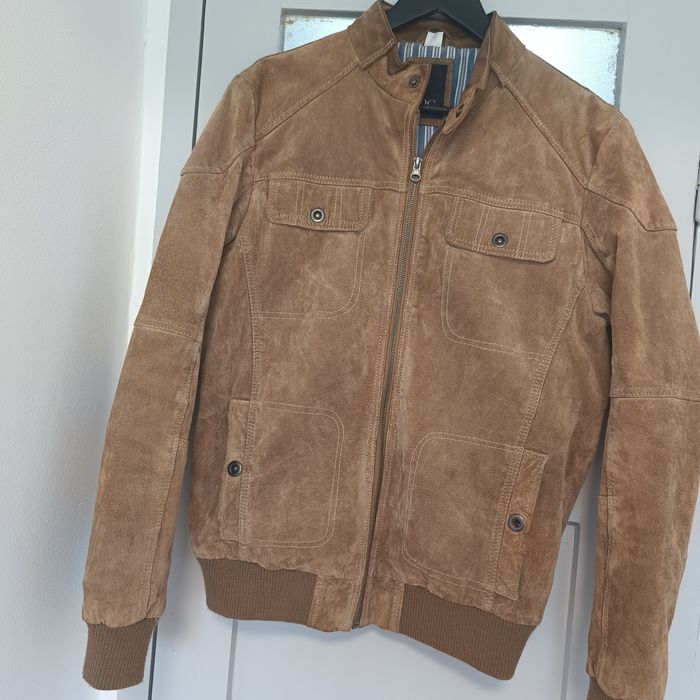 Geaca de piele naturala L