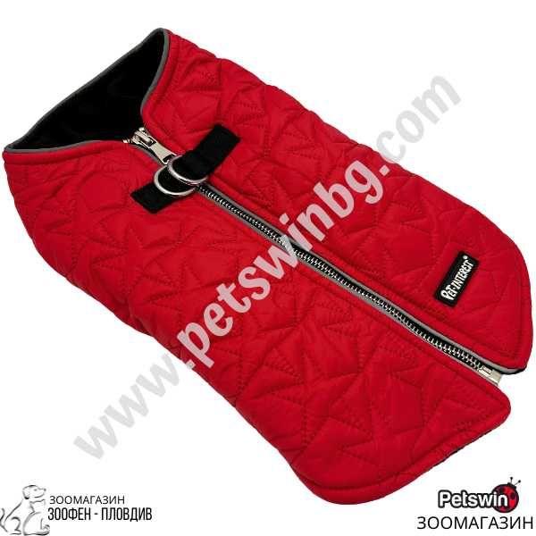 Жилетка/Яке - за Куче - с Поларена Подплата - XS, S, M, L, XL- Червена