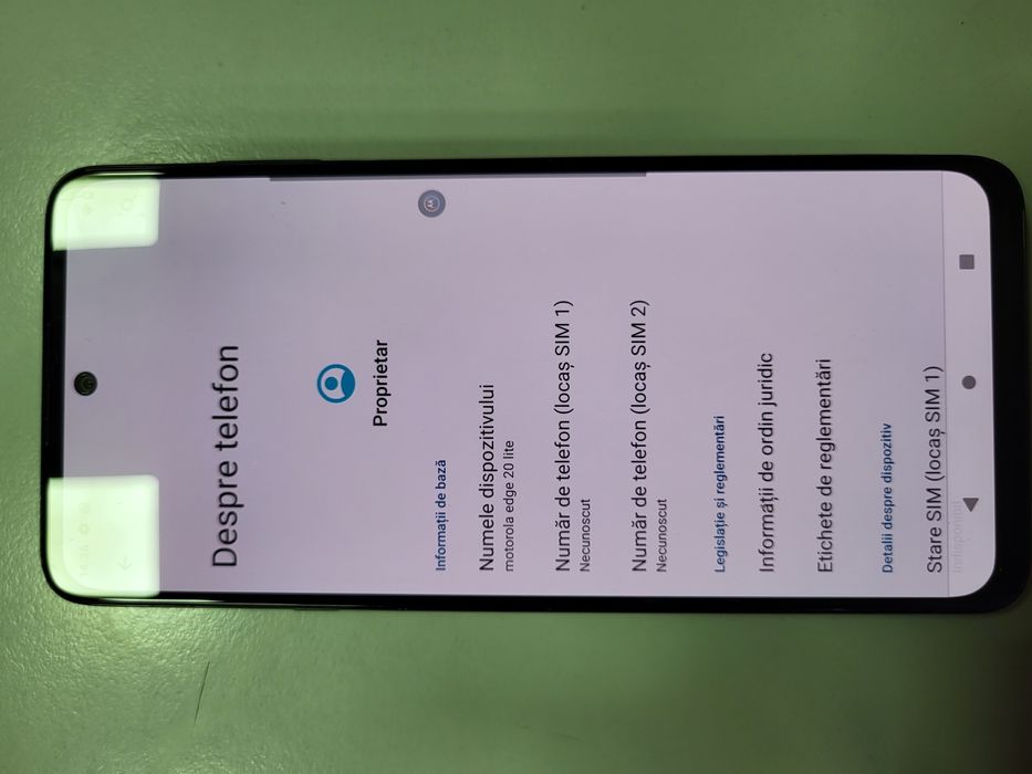 Motorola edge 20 lite Impeabil ca nou