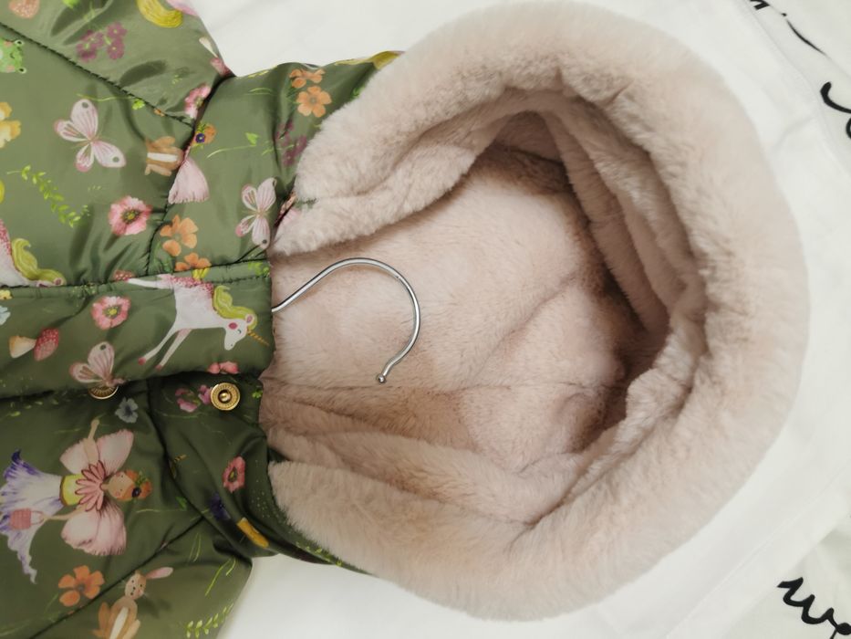 Geaca copii Next groasa pufoasa ușoară mărimea 12-18 luni