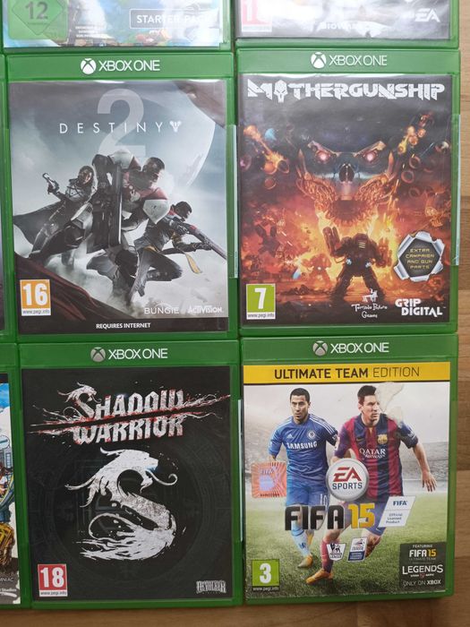 Xbox One FIFA Destiny Spark Sunset Overdrive Deus Ex Titanfall Shadow