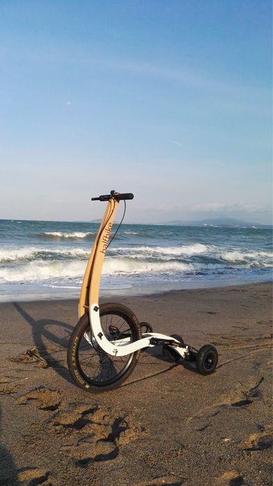 Half bike - велосипед без седалка