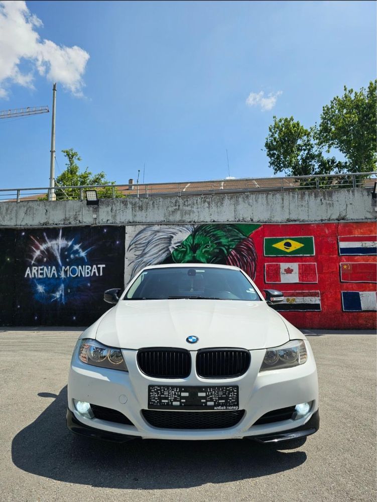 BMW е90 - бял 320d
