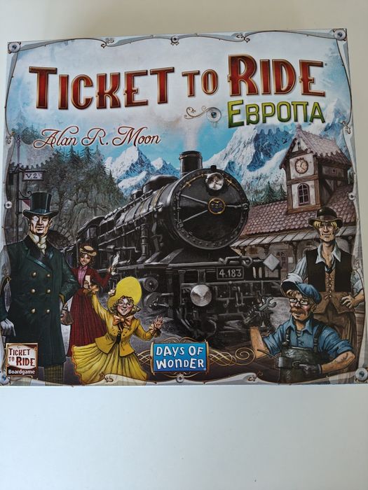 Настолна игра Ticket to Ride - Европа