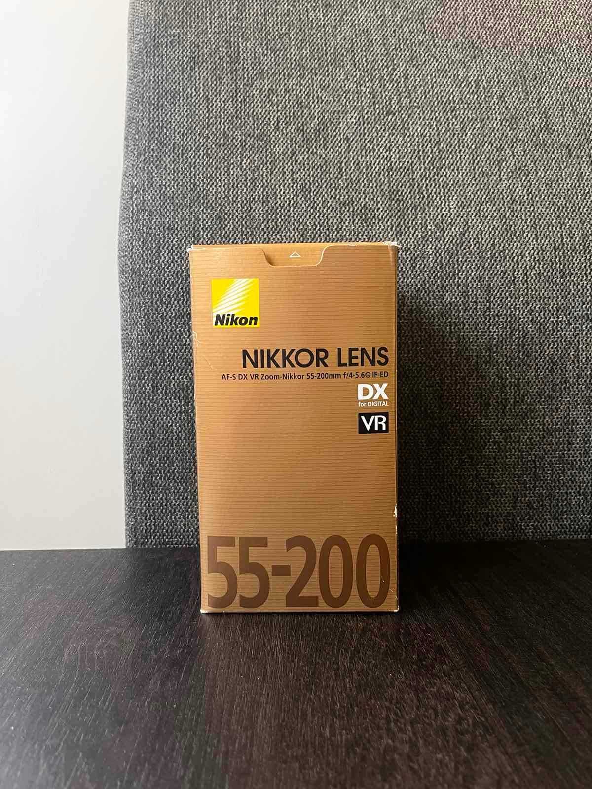 Обектив Nikon AF-S DX VR1 55-200mm f/4-5.6G
