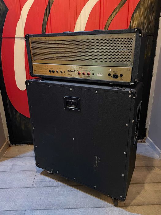 Продавам лапмова глава Маршал Jcm 2000 и кабинет Маршал JCM 900 1960