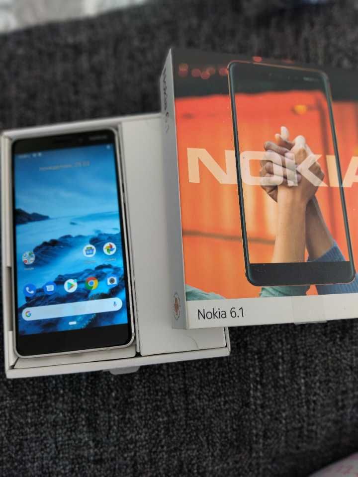 продавам nokia 6.1 в перфектен вид, без пукнатини и надрасквания