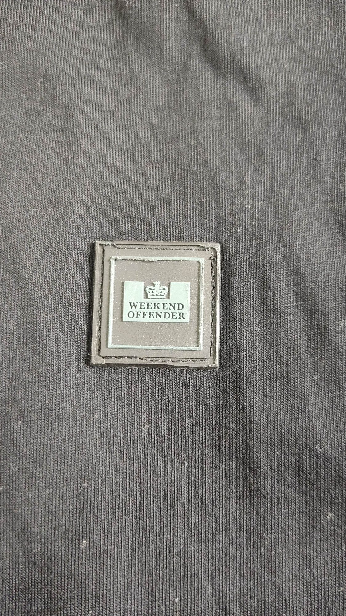 Tricou Weekend Offender mărime XL bumbac casual nasturi guler