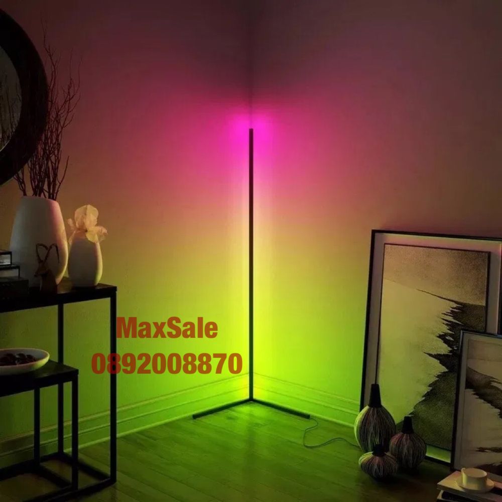 ЛЕД стик лампа RGB LED stick интериорна подова стенна