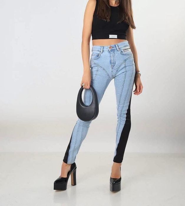 Дънки Pause по модел на Mugler