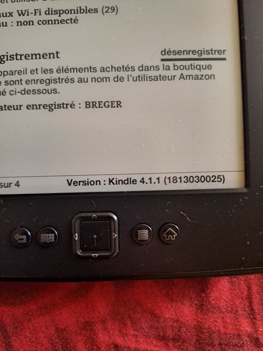 Vand amazon kindle 4