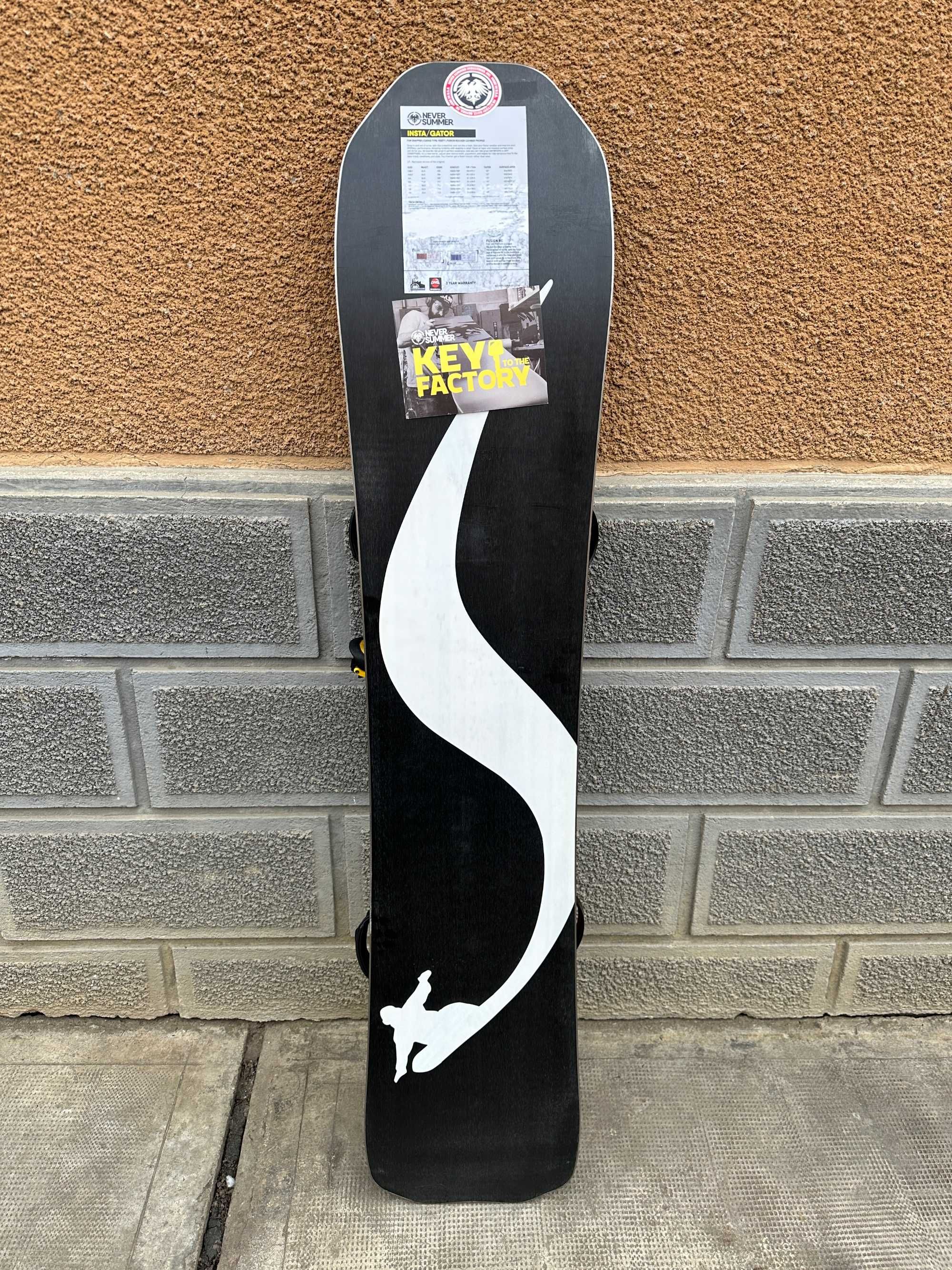 placa noua snowboard never summer insta gator L151