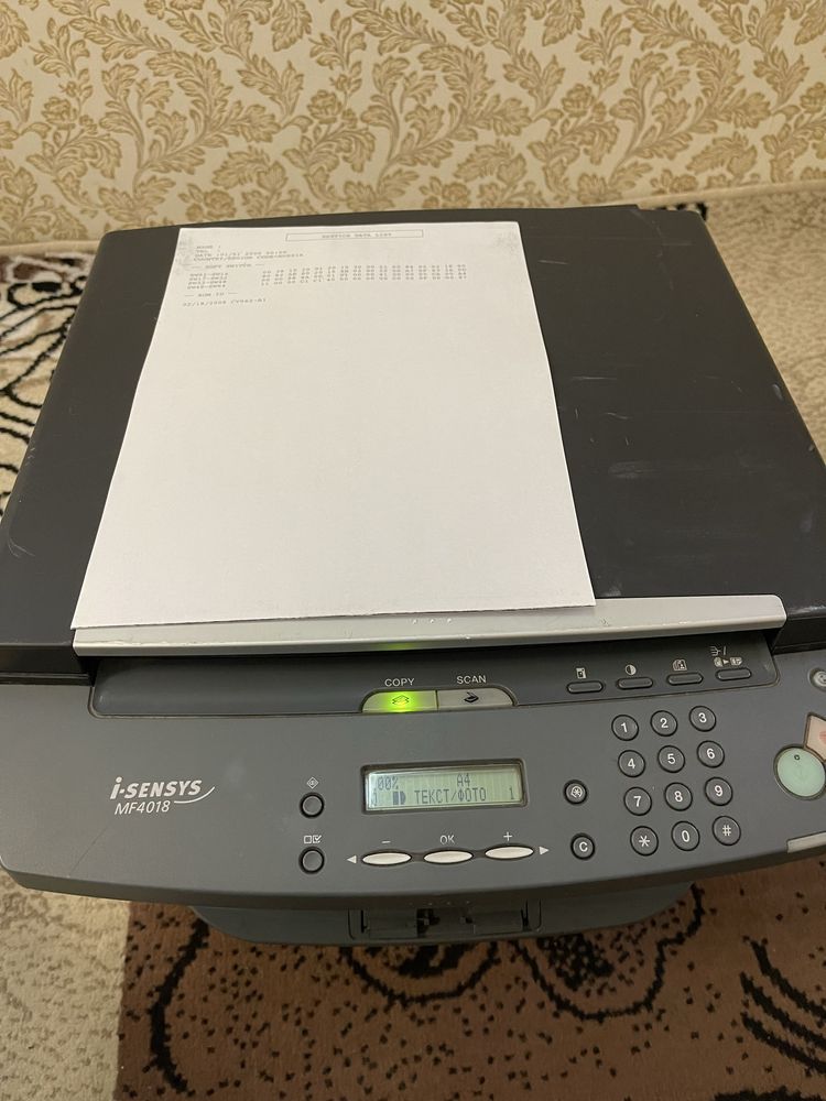 Canon MF4018 ксерокопия-принтер-сканер