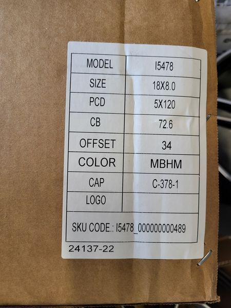 18цола BMW 5x120