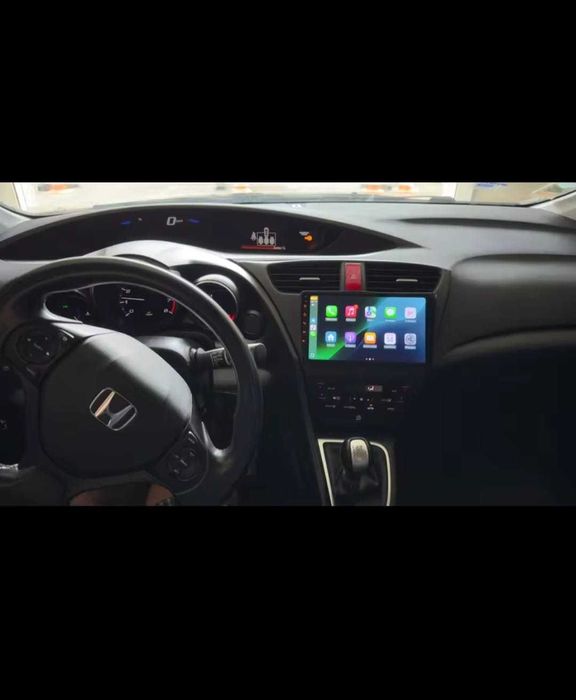Navigatie android Honda Civic Waze YouTube Bluetooth
