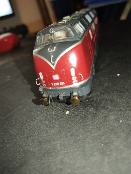 Locomotiva trenuleț Roco v200 035  dc in stare buna digitala