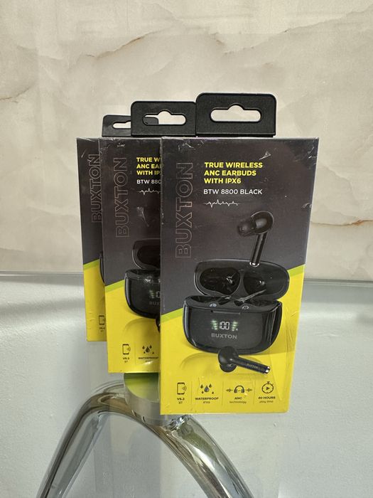 Buxton Casti Wireless BTW 8800, Negru NOU SIGILAT