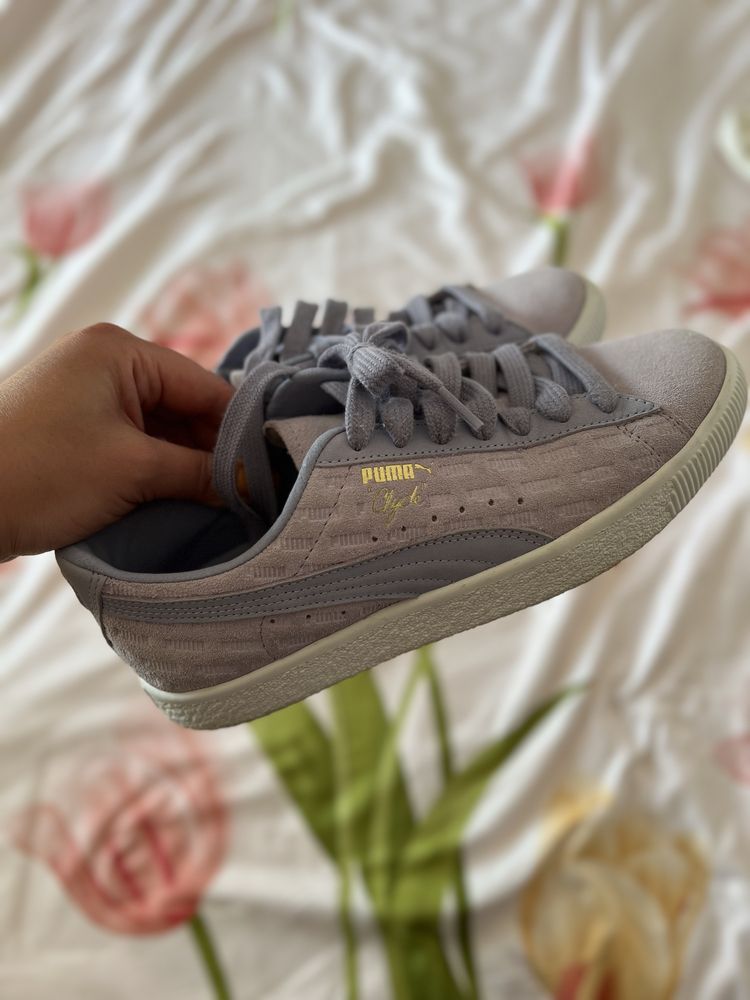 Кецове Puma - естествена кожа - велур, уникален цвят!