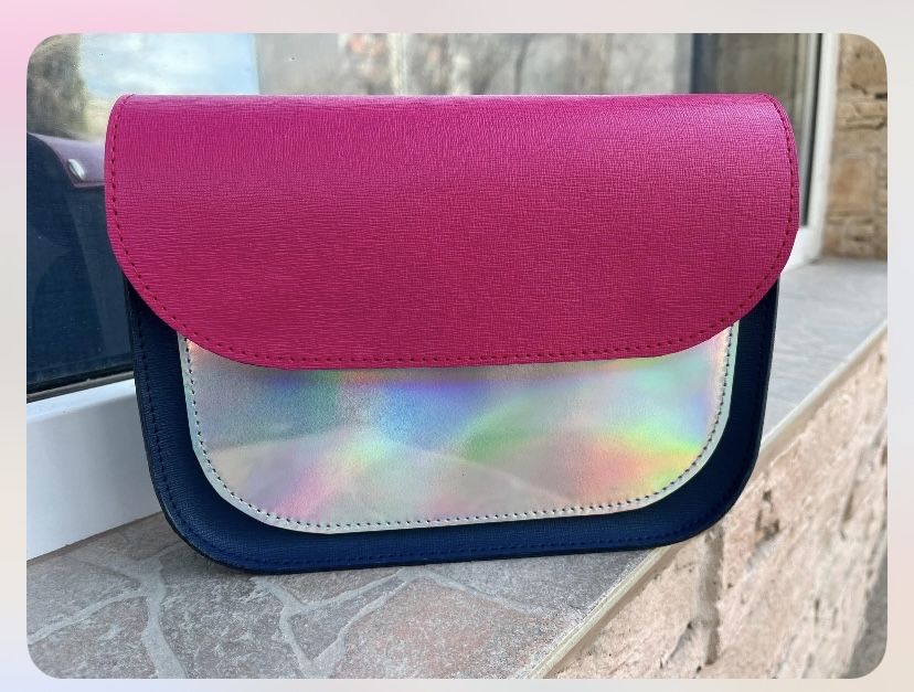 Портмоне / кардхолдър maya made.it естествена кожа и чанта Point bag