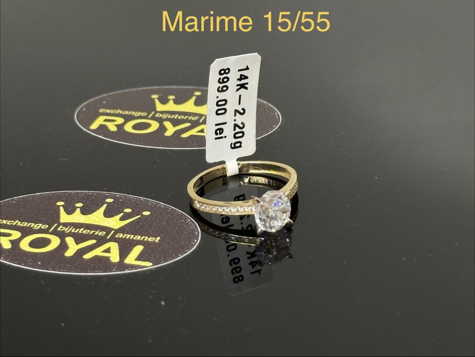 Bijuteria ROYAL : Inel AUR 14K / 2.2 GR