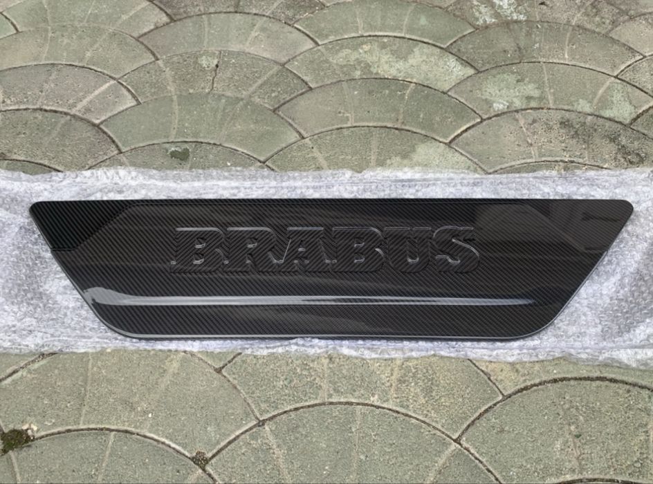 Карбонови дръжки Г класа W463A G63 AMG brabus калъф резервна гума W464