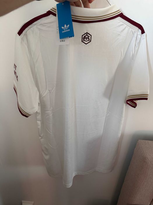 Tricou Arsenal third kit alb sezonul nou fotbal