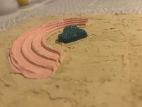 Tablouri unice 3D acrilic si pasta relief