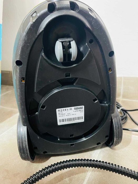 Aparat de curatat cu abur KARCHER SC 4, 0.8l, 2000W, galben-argintiu