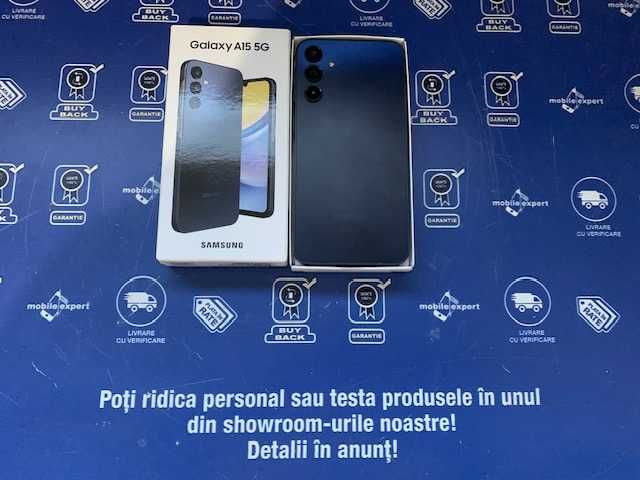 Samsung A15 5G Blue Black, 128GB, 4GB Ram, Factura & Garantie ! MR