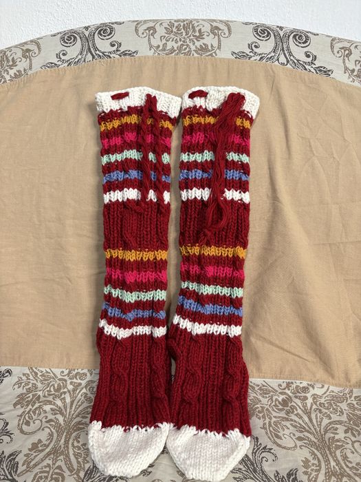 Ръчно изплетени вълнени чорапи за народна носия,фестивали,традиции