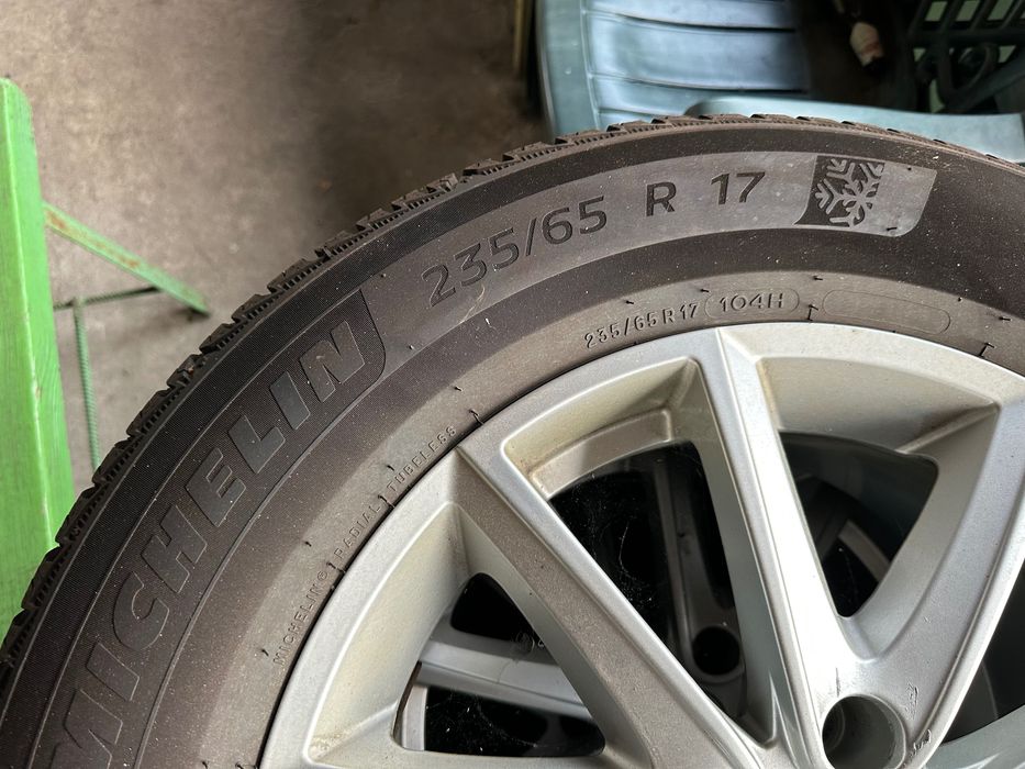 4бр.Алуминиеви джанти от Рено Еспейс 2016година Нови Мишелин 235/65/17