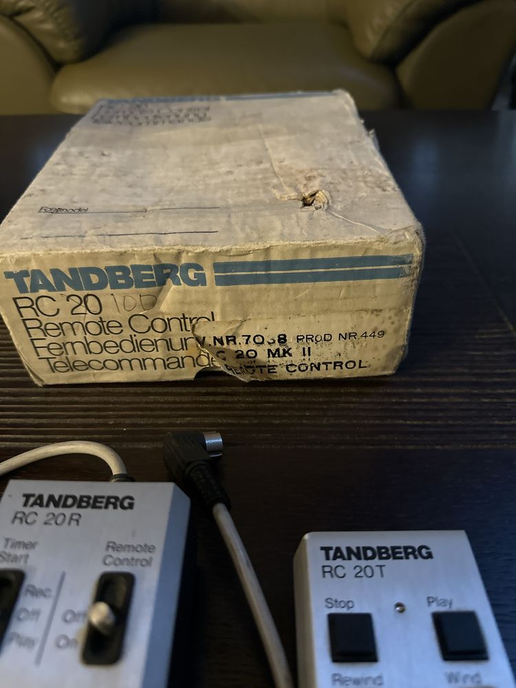 Vand telecomanda Tandberc RC20T si RC 20R