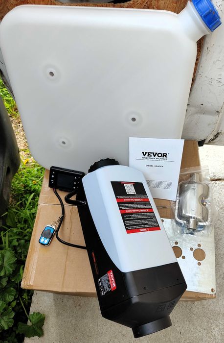 Sirocou/Incalzitor Vevor motorina 12V,putere 8kw Produs nou 2025!