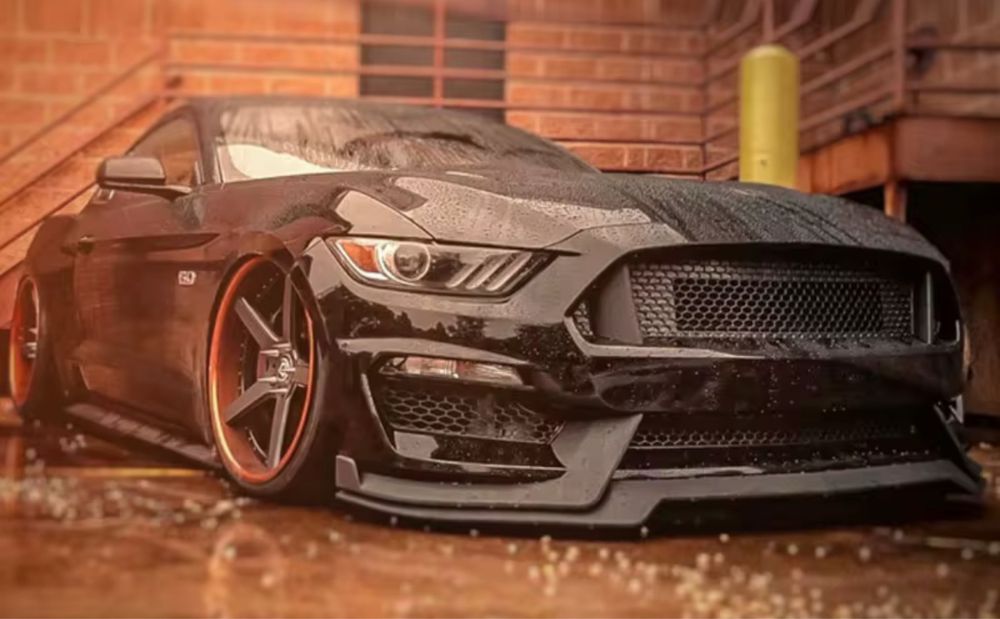 Тунинг преднa броня Ford Mustang GT350 15-17