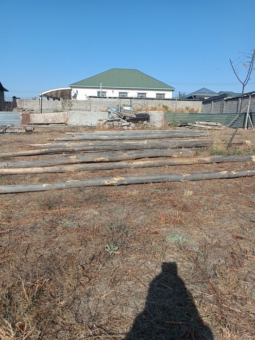 Балка кругляк стропила