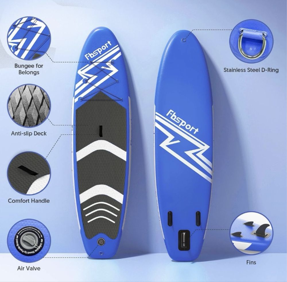 Paddle board - надуваема дъска