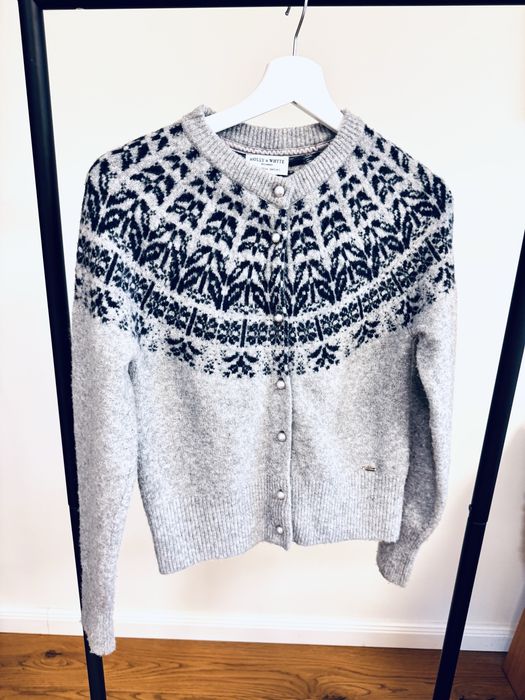 Holly&White мека жилетка с перлени копчета
