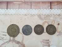 Монети от 2 и 5 стотинки,10 лева