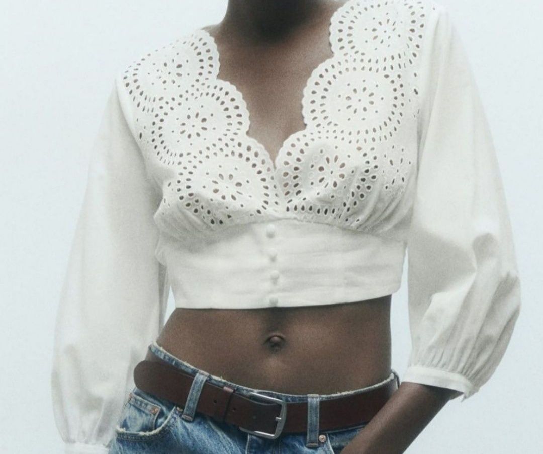 Top Zara mărime XS nou